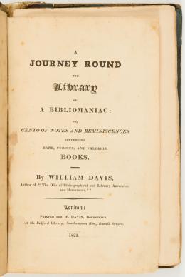 9   -  <span class="object_title">A journey round the library of a bibliomaniac</span>. 