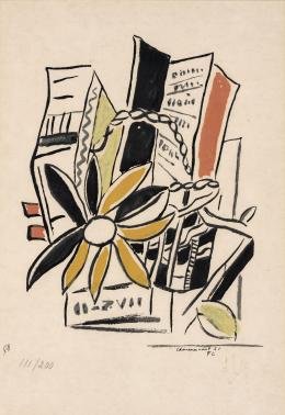 13   -  <p><span class="description">Fernand Léger. Chevreuse Août, 1951</span></p>