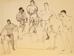 38   -  <p><span class="description">Beatriz González. Gimnasio Bacatá, 1968</span></p>