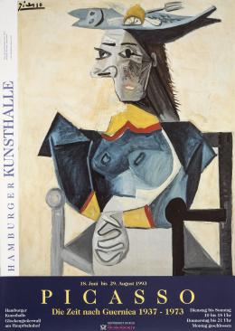 28   -  <p><span class="description">Afiche exposición Picasso Die Zeit nach Guernica 1937-1973, 1993 </span></p>