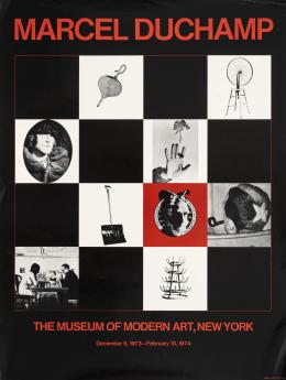 29   -  <p><span class="description">Afiche exposición Marcel Ducham, 1973-1974</span></p>