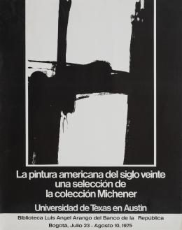 30   -  <p><span class="description">Afiche de exposición La Pintura Americana del Siglo Veinte, 1975</span></p>