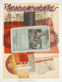 39   -  <p><span class="description">Afiche Robert Rauschenberg, 1982</span></p>