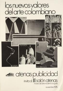 75   -  <p><span class="description">Afiche de exposición II Salón Atenas, 1976</span></p>