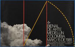 77   -  <p><span class="description">Afiche 4ª Bienal de Arte Medellín Colombia, 1981</span></p>