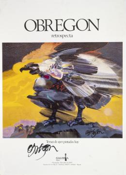 86   -  <p><span class="description">Afiche Temas de ayer pintaos hoy de Alejandro Obregón, 1990</span></p>