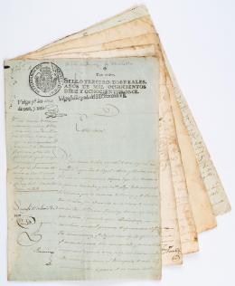 121   -  <p><span class="description">Doc. de Olea, Bogota, 1816 - 1819</span></p>