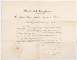 120   -  <p><span class="description">Firma P Alcántara H, 1843</span></p>