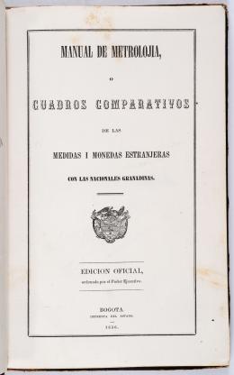 20   -  <p><span class="description">Manual de metrología, 1856</span></p>