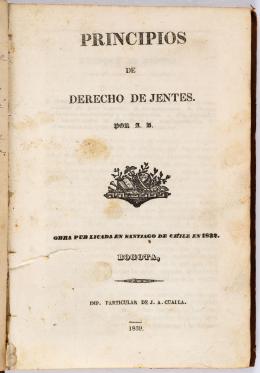 31   -  <p><span class="description">Derecho de Jentes. A. Bello, 1839</span></p>