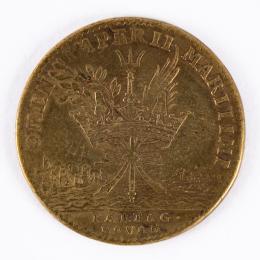 190   -  <p><span class="description">Medalla Cartagena. Pointis, 1697</span></p>