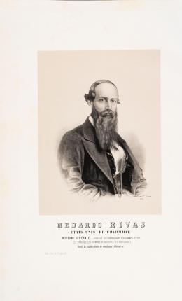 156   -  <p><span class="description">Retrato de Medardo Rivas M. 1873</span></p>