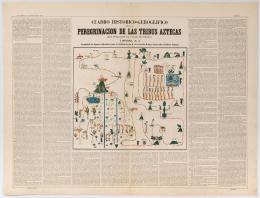 169   -  <p><span class="description">Mapa Aztecas, 1858</span></p>