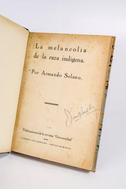 41   -  <span class="object_title">La melancolía de la raza indígena</span>