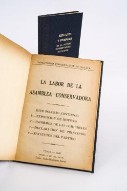 44   -  <span class="object_title">La labor de la Asamblea Conservadora</span>