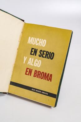 49   -  <span class="object_title">Mucho en serio y algo en broma</span>