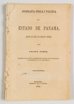 15   -  <p><span class="description">Jeografía Física i Política del Estado de Panamá, escrita de orden del Gobierno Jeneral por Felipe Pérez, miembro de la Nueva comisión encargada de los trabajos corográficos de la República</span></p>