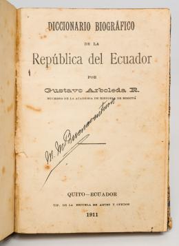 180   -  <span class="object_title">Diccionario biográfico de la República de Ecuador</span>