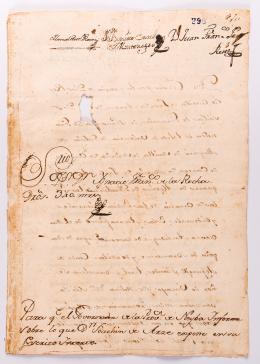 27   -  <p><span class="description">[Señor don Ignacio Fco de la Rocha.... para que el governador de la prov. de Neyba Informe] Real cédula para que el gobernador de la provincia de Neiva informe sobre lo que expone don Joaquín de Arce en un escrito inserto.</span></p>