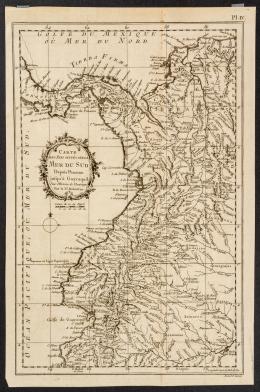 91   -  <span class="object_title">Carte des Pays situés sur la Mer du Sud</span>