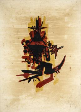 41   -  <p><span class="description">Wifredo Lam. El último viaje del buque fantasma X, 1976</span></p>