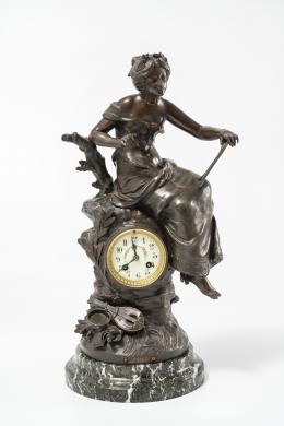 102   -  <p><span class="description">Reloj Méditation. De Auguste Moreau</span></p>