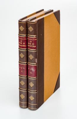 122   -  <span class="object_title">Recollections of a Service of Three Years During the War-Of Extermination in the Republics of Venezuela and Colombia. Vol. I y II</span>