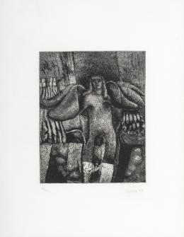 101   -  <p><span class="description">Lorenzo Jaramillo. Sin título, 1977 </span></p>