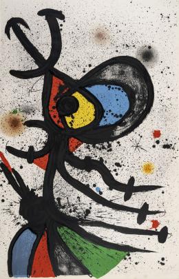 41   -  <p><span class="description">Joan Miró. The Nymphomaniac President, 1971</span></p>