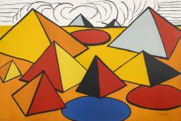 43   -  <p><span class="description">Alexander Calder. Pirámides, ca. 1970</span></p>