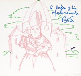 92   -  <p><span class="description">Fernando Botero. [Obispo], sin fecha</span></p>