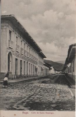 107   -  <p><span class="description">Calle de Santo Domingo Buga ca 1910s</span></p>