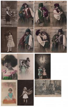 200   -  <p><span class="description">14 Postales niños España ca 1910s</span></p>