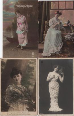 201   -  <p><span class="description">Mujeres ca 1910s</span></p>