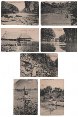 222   -  <p><span class="description">7 Postales caucherias Caquetá Putumayo Iquitos ca 1910s</span></p>