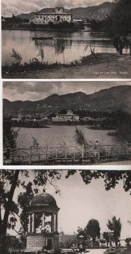 110   -  <p><span class="description">Luna Park, Castillo Marroquín, Teatro Bogotá ca 1920s</span></p>