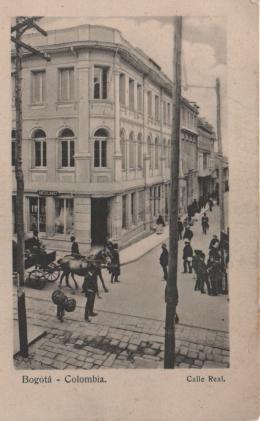 114   -  <p><span class="description">Calle Real Bogotá ca 1910s</span></p>