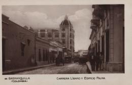 93   -  <p><span class="description">Carrera Líbano y Edificio Palma Barranquilla ca 1920s</span></p>