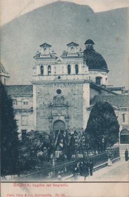 122   -  <p><span class="description">Capilla del Sagrario Bogotá ca 1900s</span></p>