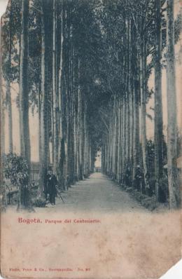 134   -  <p><span class="description">Parque del Centenario Bogotá ca 1900s</span></p>