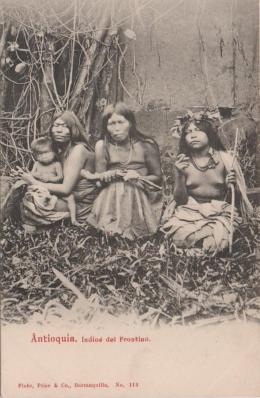 137   -  <p><span class="description">Indios del Frontino Antioquia ca 1900s</span></p>