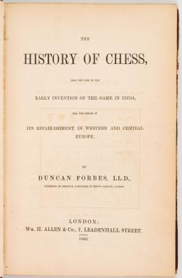 5   -  <span class="object_title">The history of chess, 1860</span>. 