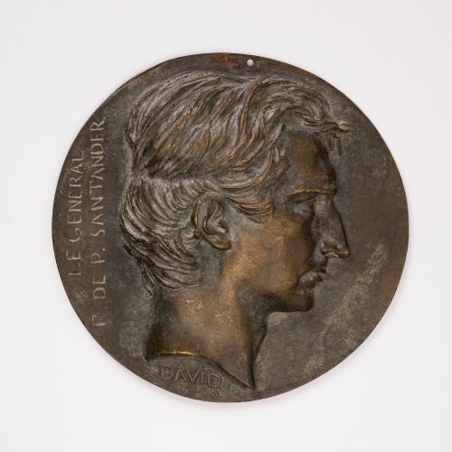 David D&#39;Angers, Pierre-Jean : Medallón de bronce Francisco