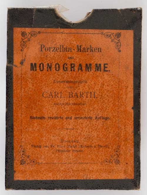 Barth, Carl : Porcelain marken & Monogramme