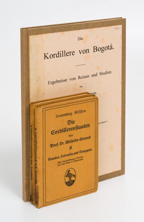 Hettner, Alfred : Die Kordillere von Bogotá: Ergebnisse vo