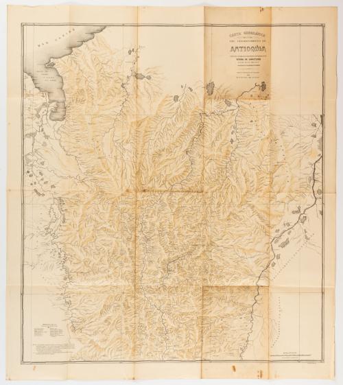 Rozo, D. : Carta geográfica del Departamento de Antioquia,