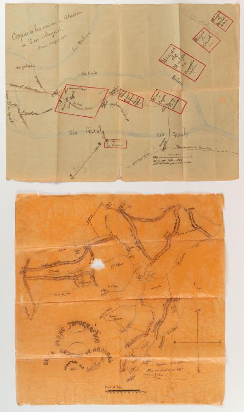 Carlos Clavijo : Plano Topográfico de la Hacienda AguasalC