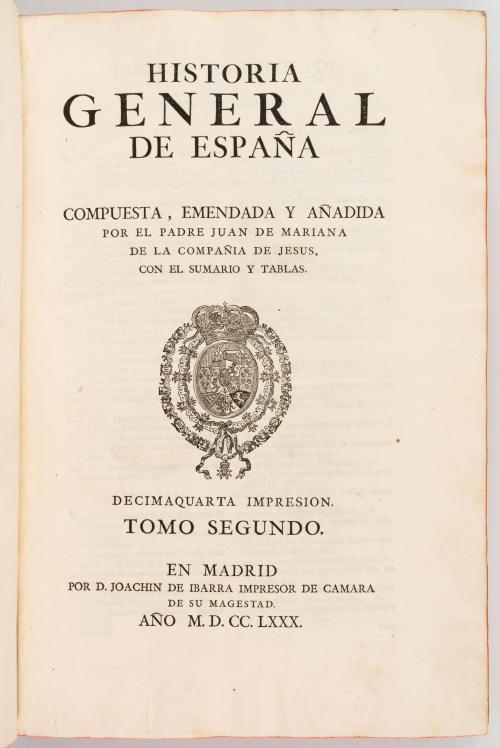 Mariana, Juan de : Historia general de España