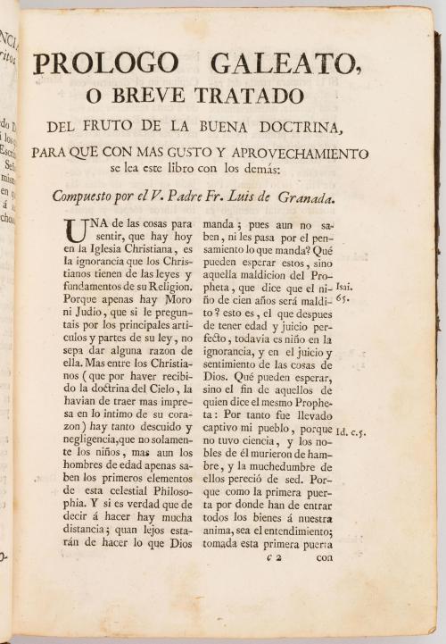 Granada, Luis de : Obras del Venerable Padre Maestro Fray L