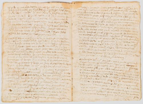 Carta de Gonzalo Jiménez de Quesada al Rey Carlos V